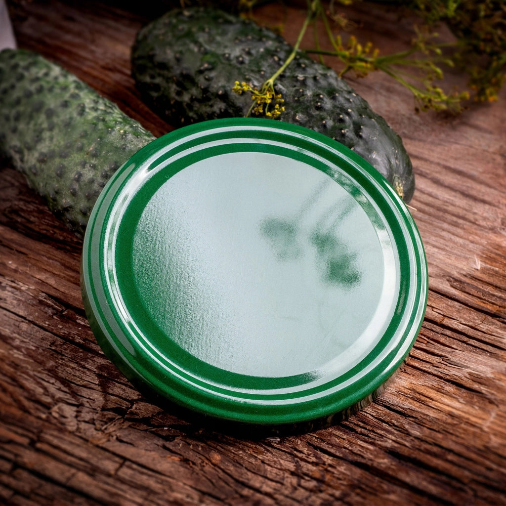 Tappi KADAX per barattoli, diametro 100 mm, coperchi per barattoli di conserve, 10 pezzi.