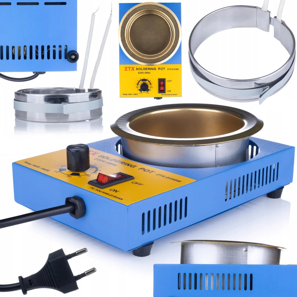 Tigelle Saldante 41-D 350W – Potenza 350W, Diametro 100mm | Temperatura 100-550°C | Per Saldatura di Massa e Stagno