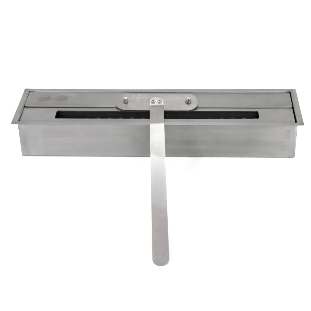 Camino a bioetanolo da terra BELLINI in legno Bianco Made in Italy L96 x P35 x H96