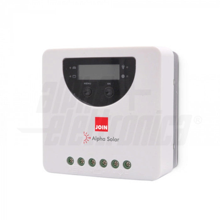 Regolatore di carica MPPT 20A - 12/24Vdc - Input 100V - per impianto fotovoltaico
