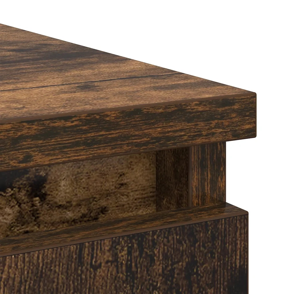 Credenza con Cassetti Rovere Fumo 71x35x84 cm in Truciolato 861584