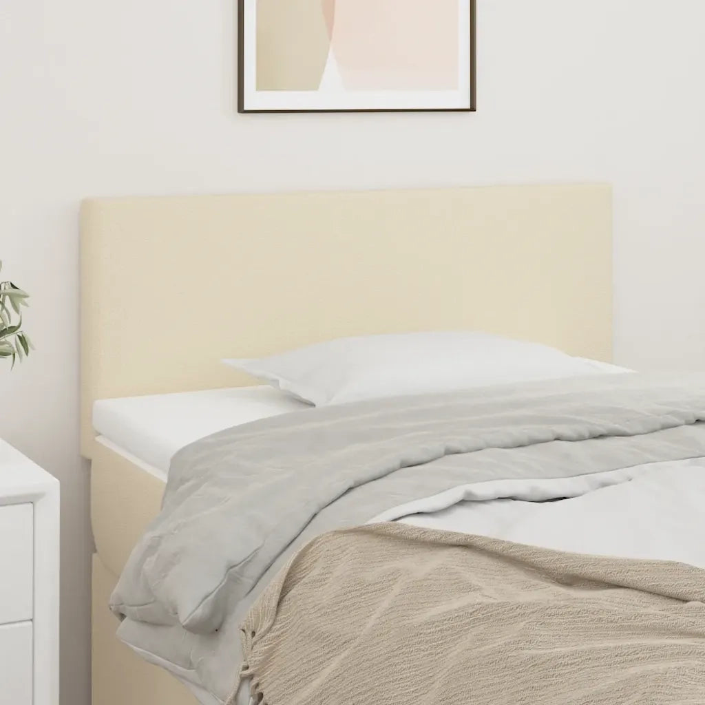 Testiera | Testata Crema 100x5x78/88 cm in Similpelle