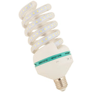 Trade Shop - Lampadina Luce Led Spirale E27 Basso Consumo Luce Bianco Bianca Freddo 6500k W - -bianco Freddo-12 Watt