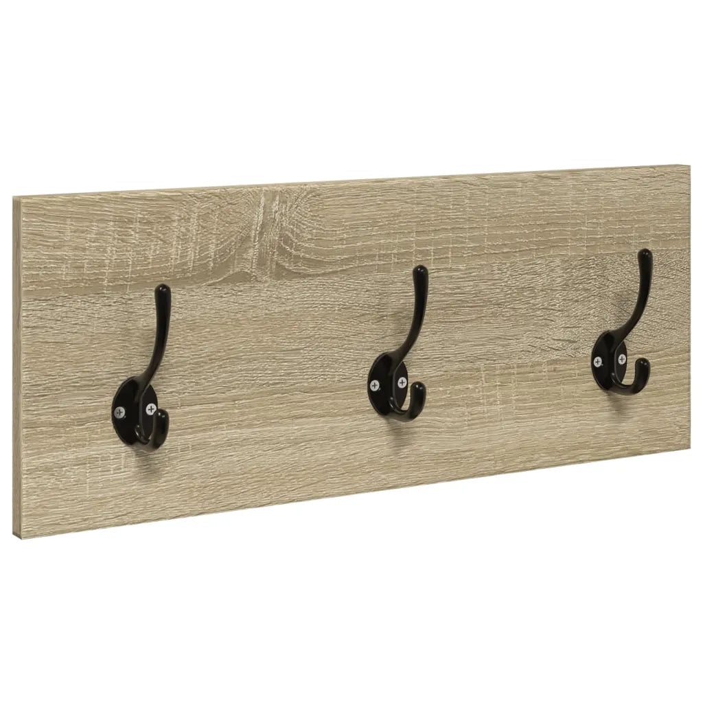 Set Mobili da Ingresso 4 pz Rovere Sonoma in Legno Multistrato