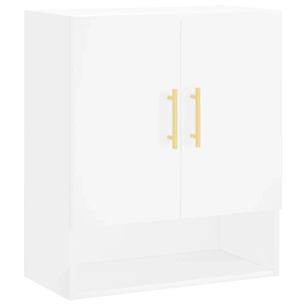 Armadietto a Muro Bianco 60x31x70 cm in Legno Multistrato 829892