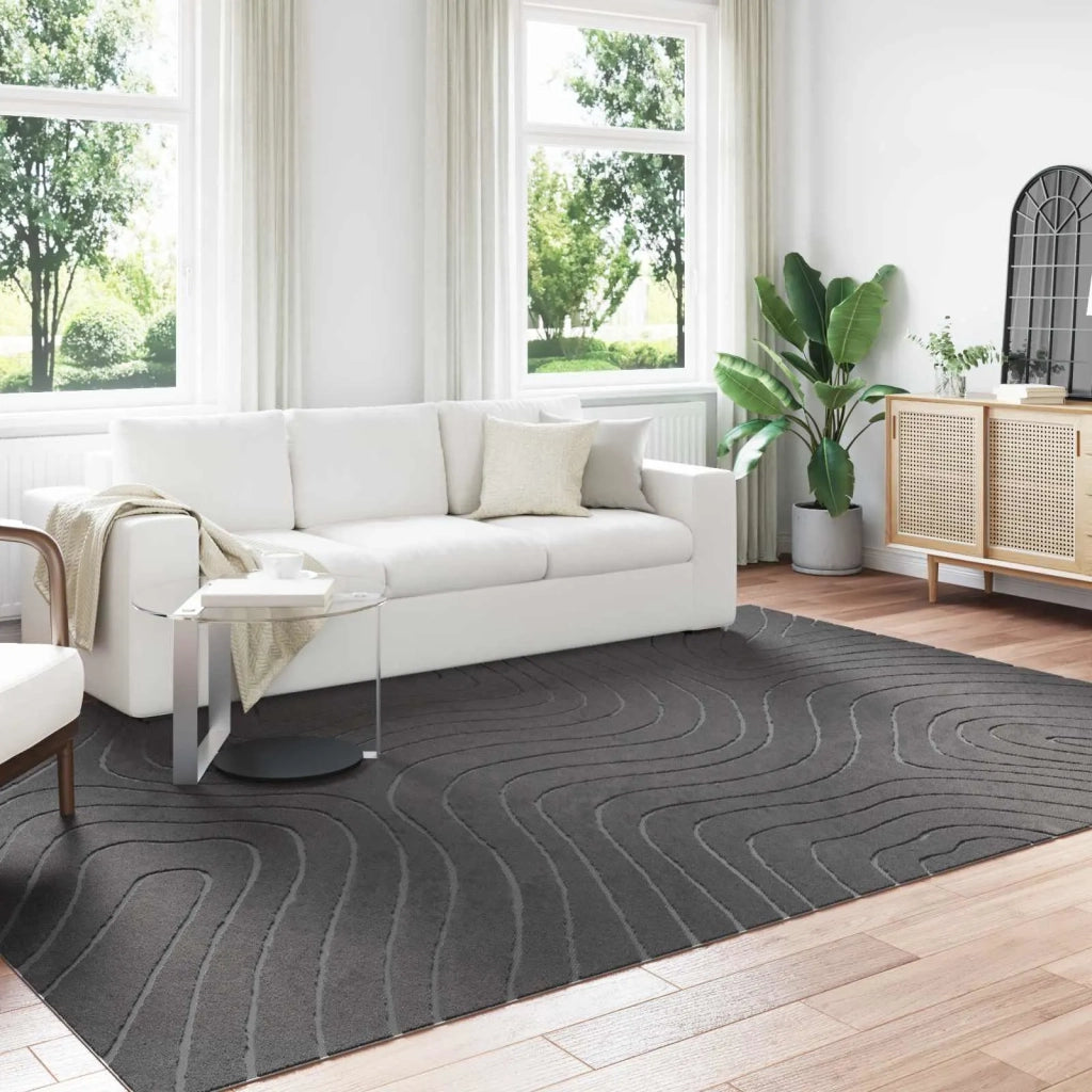Tappeti per area PALMERAS Antracite 340 x 240 cm Poliestere 42022667