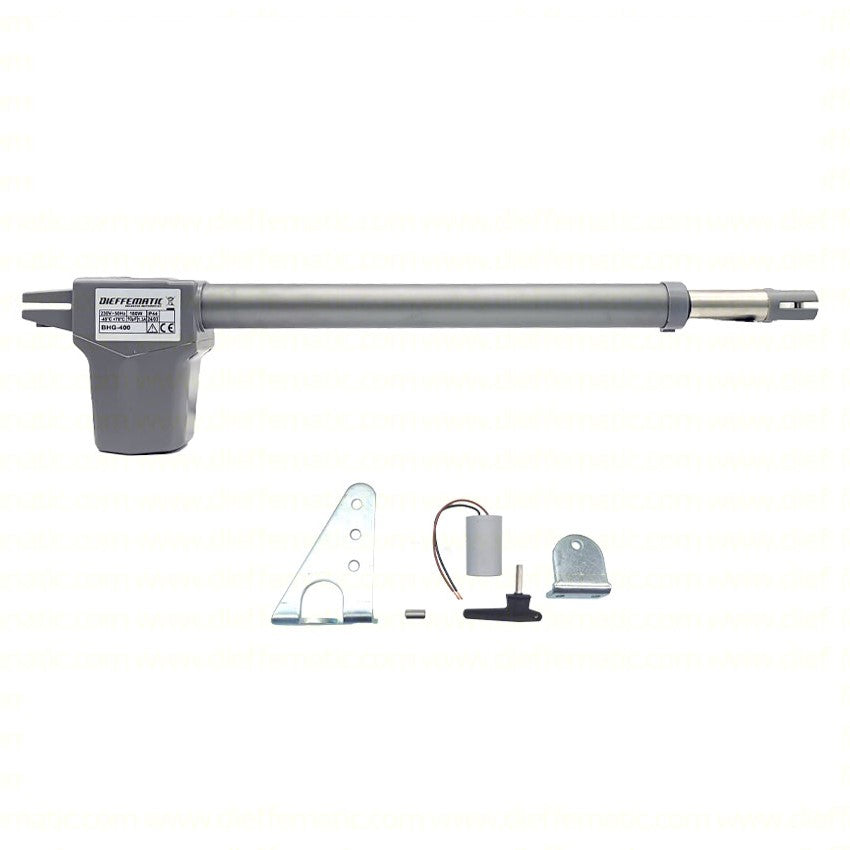 ATTUATORE BHG CORSA 400 230V PISTONE SINISTRO SX CANCELLO BATTENTE MOTORE 220V