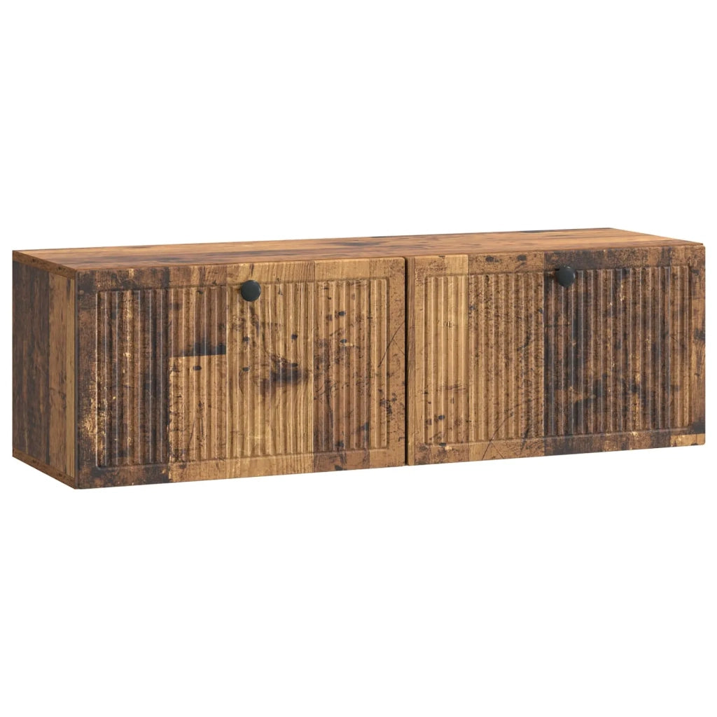 Mobile Porta TV da Muro Legno antico 98 x 31 x 30 cm 898053