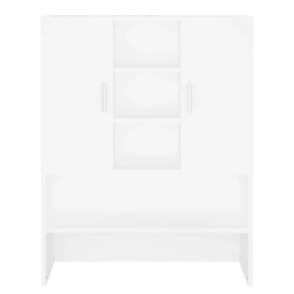 Mobile per Lavatrice Bianco 70,5x25,5x90 cm 808386
