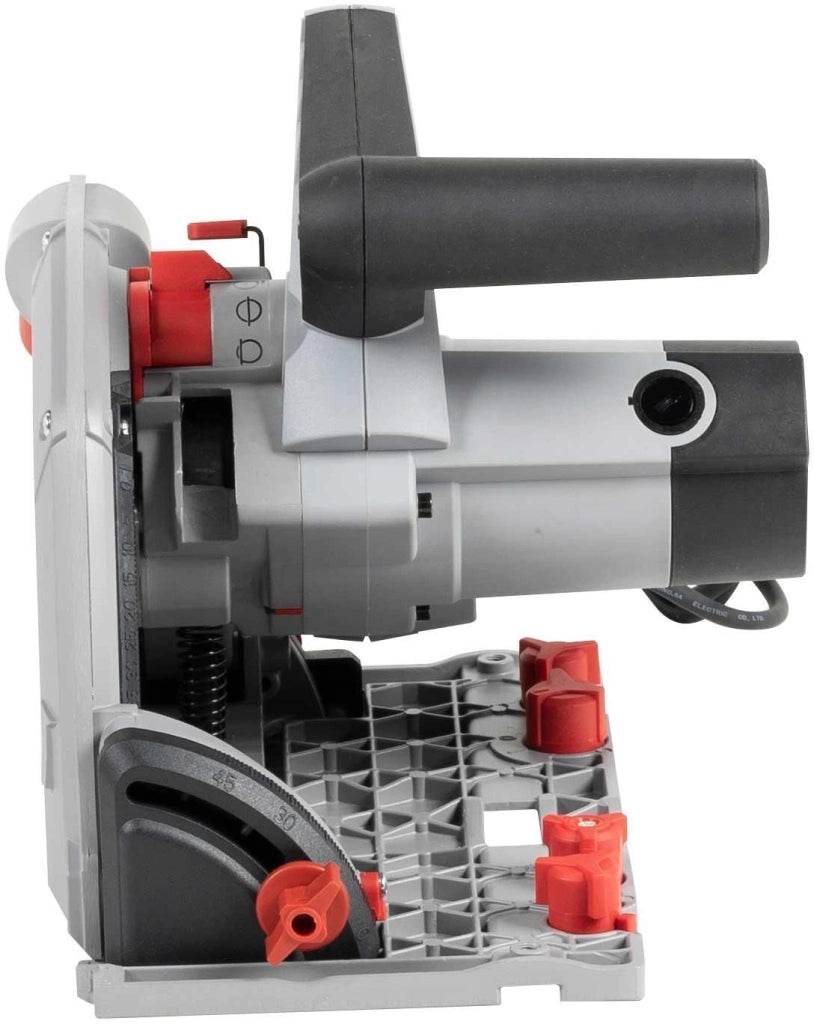 Holzmann TAS165PRO Seghetto a immersione 1400 W velocita' variabile 2000 - 5300 rpm con sistema di aspirazione polveri colore Nero