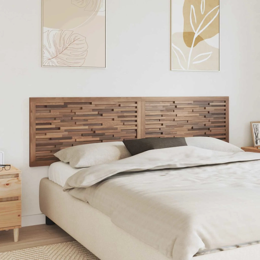 Testiera | Testata Naturale Legno di teak solido