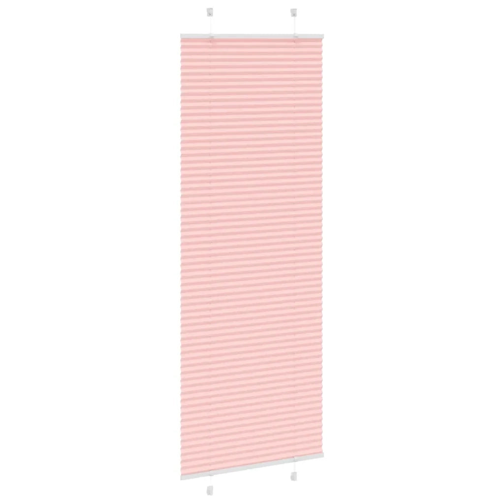 Tenda Plissettata Rosa 75x200 cm Larghezza Tessuto 74,4 cm 4015461
