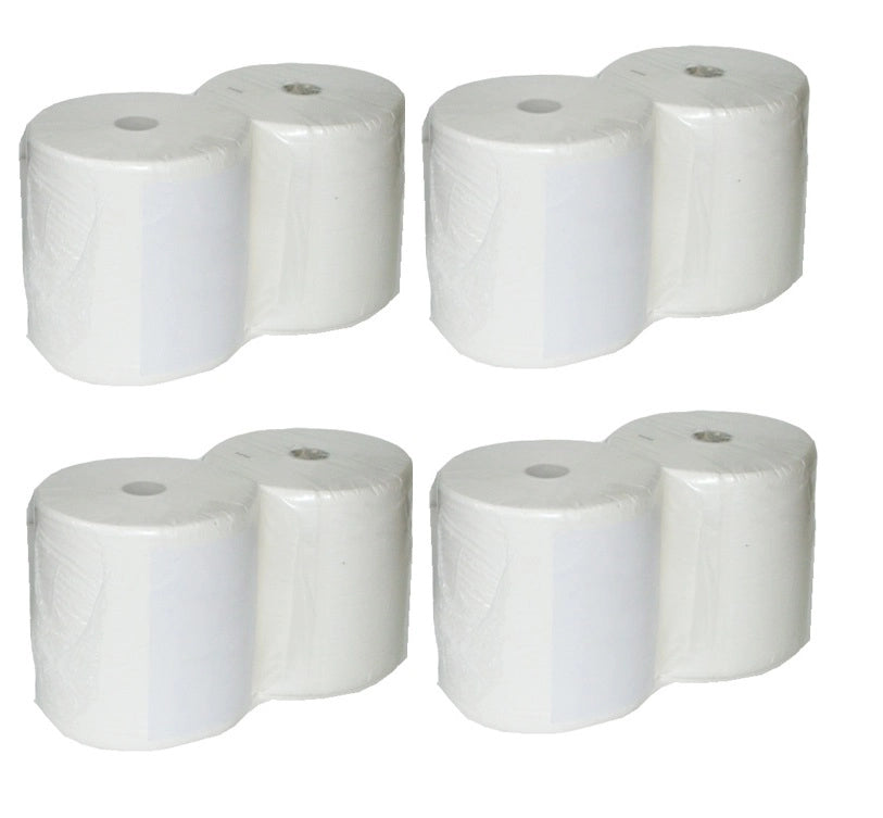 MAURY'S 4 SET DI BOBINE MULTIUSO 100% CELLULOSA CONFEZIONE DOPPIA 800 STRAPPI