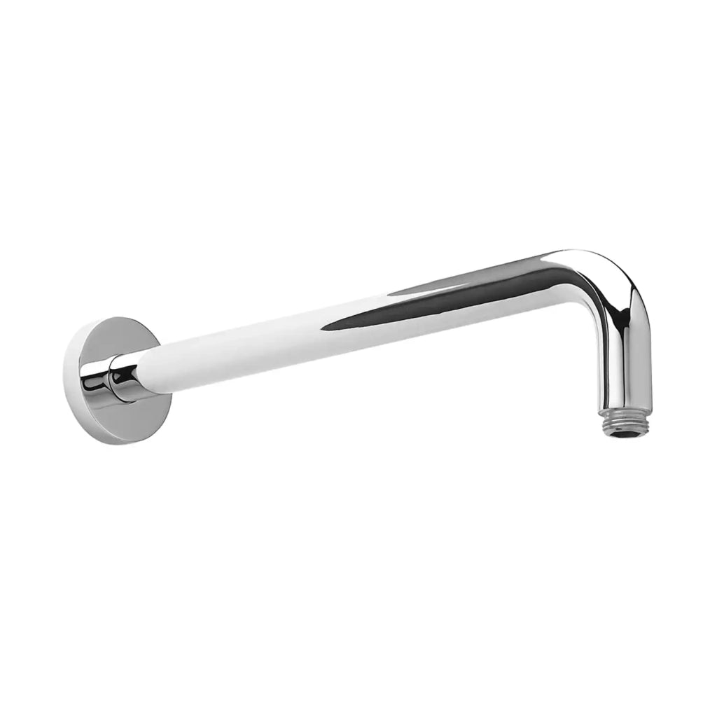 Braccio doccia tondo in ottone cromato 30 cm