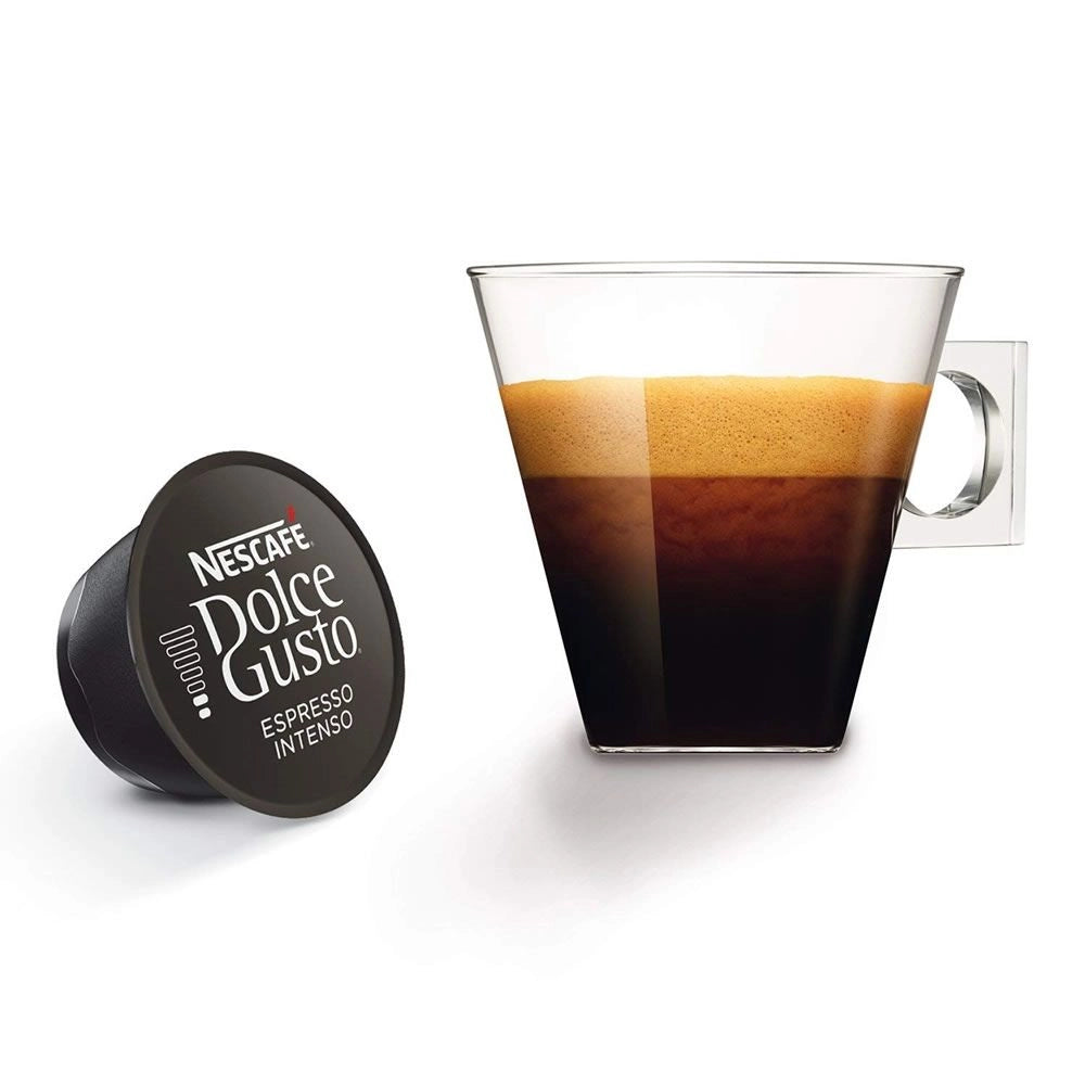 Nescafe' dolce gusto espresso intenso caffe' in capsule multipack 3 confezioni da 16 capsule ciascuna