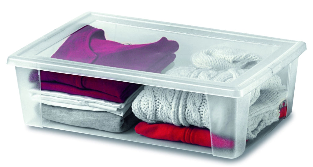 Stefanplast CONTENITORE MULTIUSO Lt.30 - cm. 59x39x17 h col. Trasparente