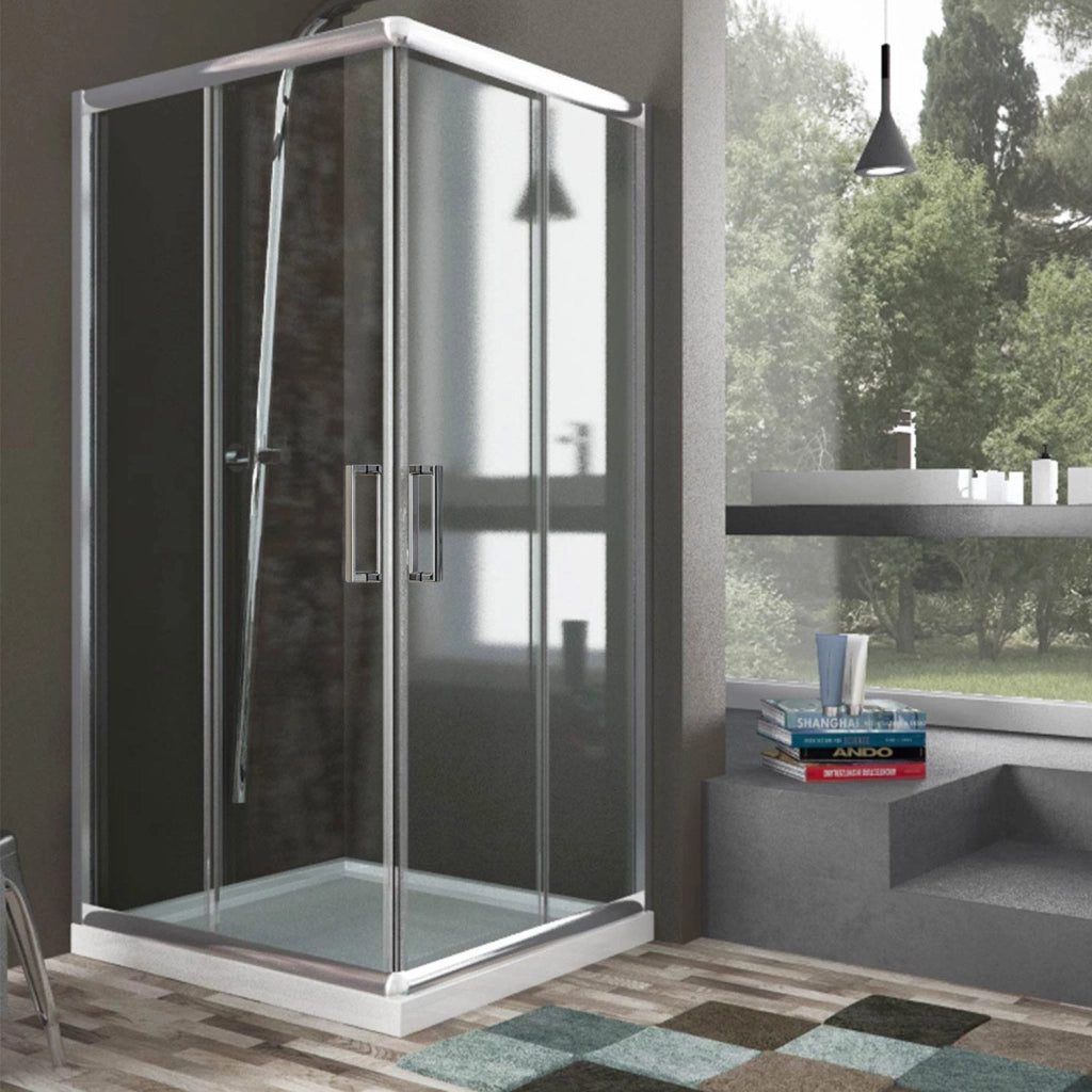 Box Doccia Rettangolare 70x100 H185 Stampato C 6mm mod. Alabama