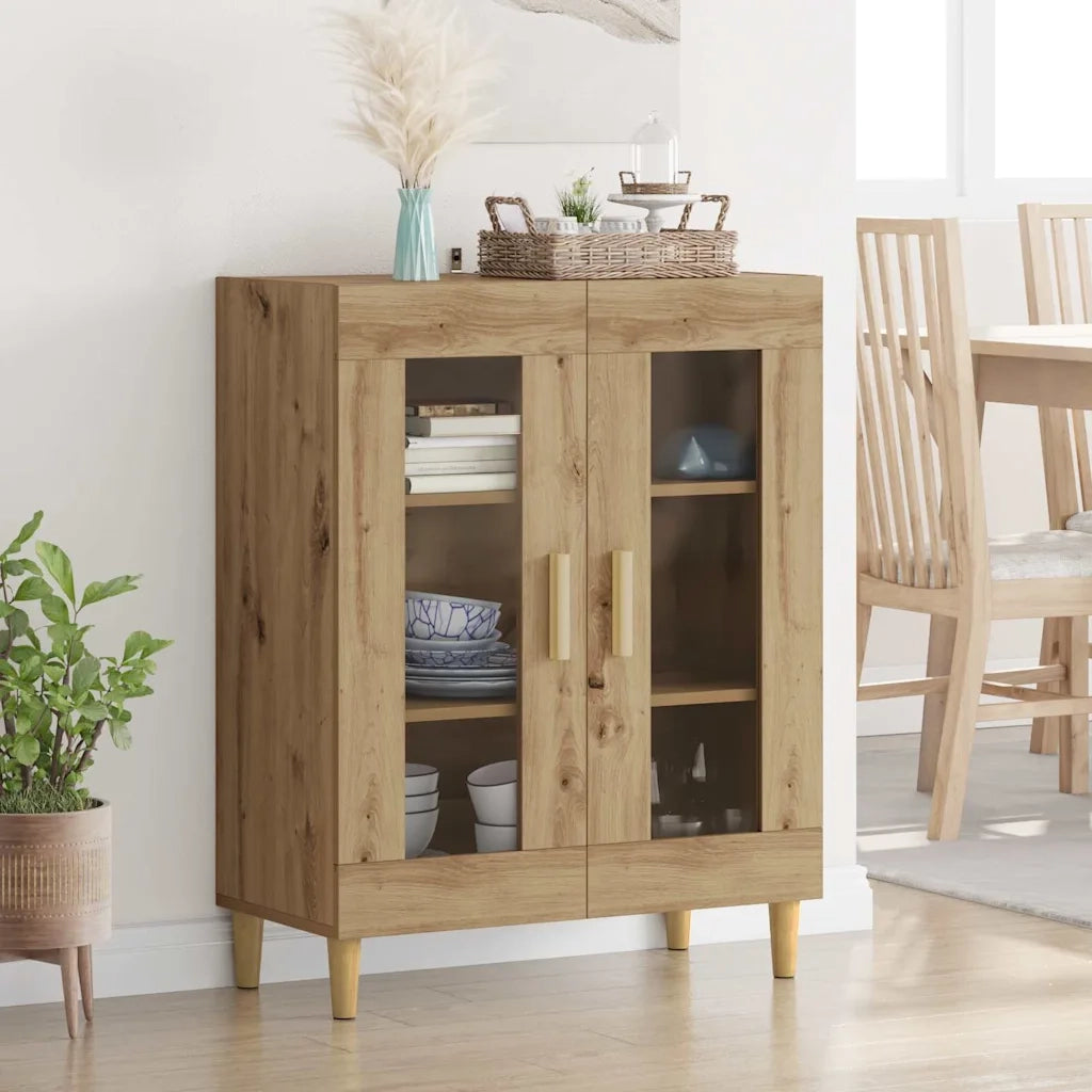 Credenza Rovere artigianale 69,5 x 34 x 90 cm Legno multistrato 880822