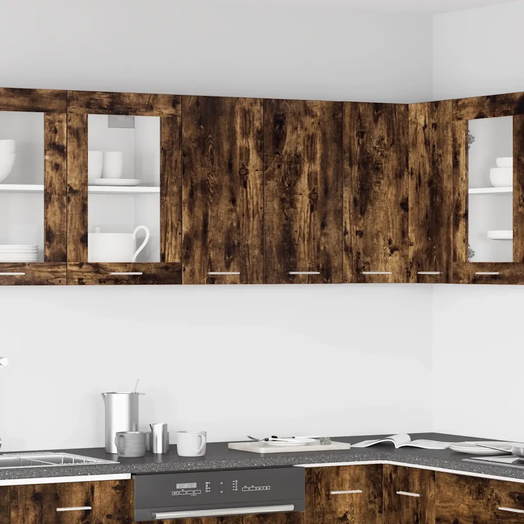Armadio pensile | Mobile Pensile ¡°Lyon¡± Rovere Fumo 60x31x60 cm in