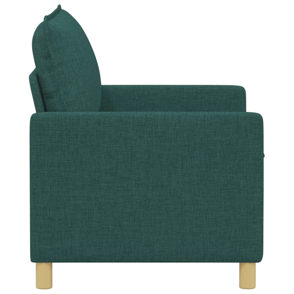 Divano Verde Scuro Tessuto 42028793