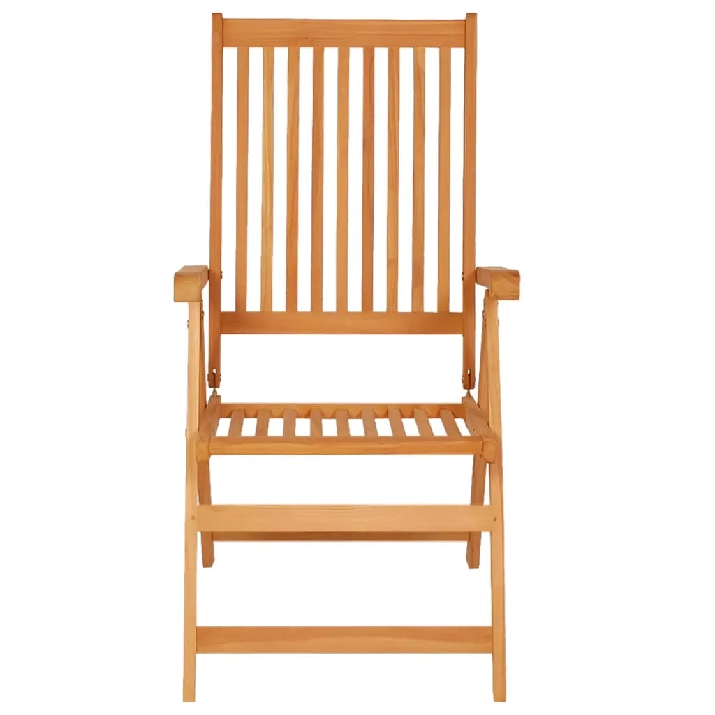 Sedie Giardino 4 pz con Cuscini Grigi in Massello di Teak 3065531