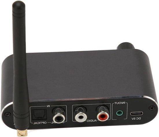 Adattatore Audio per Wi-Fi, Bluetooth 5.1, Fibra Optica, Coassiale, Hi-Fi Stereo, Installazione per TV, Computer e Altoparlanti.