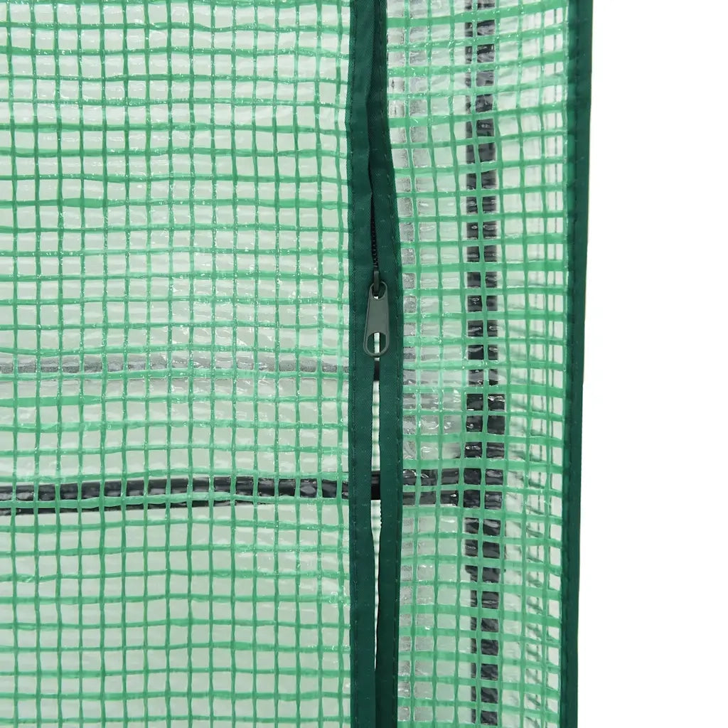 Fioriere | Cassetta per fiori | Letto Rialzato con Copertura Serra Effetto Rattan 80x40x123 cm