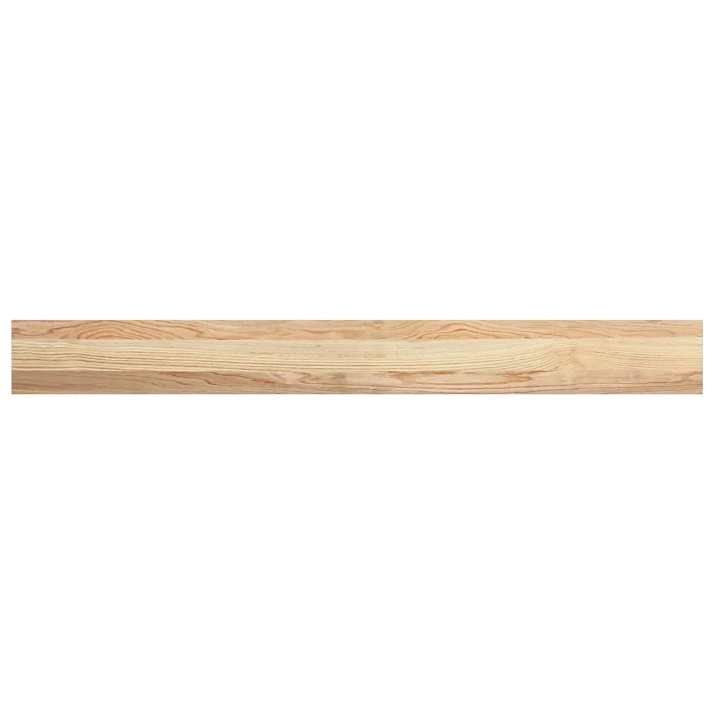 Davanzali 2 pz Non Trattati 140x15x2cm Legno Massello di Rovere CFW6878333