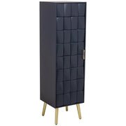 Armadio in legno nero 40.5x37x139.5h cm