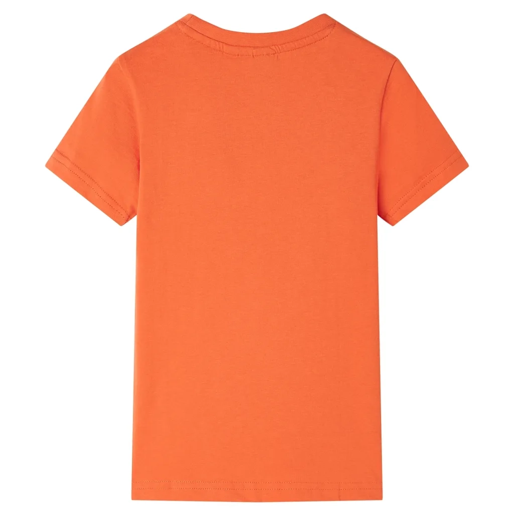 Maglietta per Bambini Arancione Brillante 128 12272