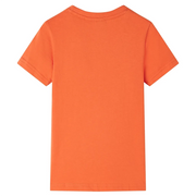 Maglietta per Bambini Arancione Brillante 128 12272