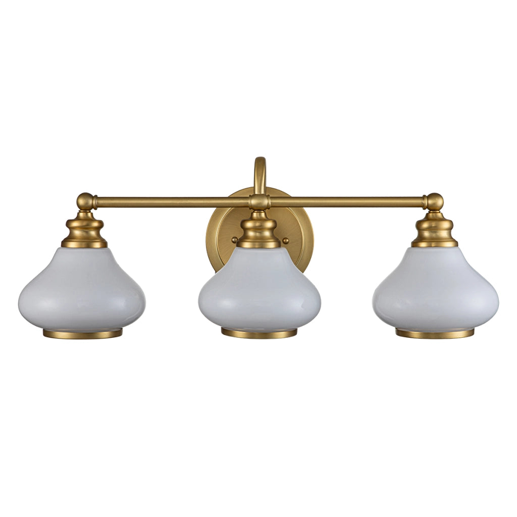 Applique bagno Ainsley oro 61cm 3xG9 LED IP44 Hinkley