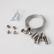 Kit cavi sospensione pannelli LED Ecolight 4 pz
