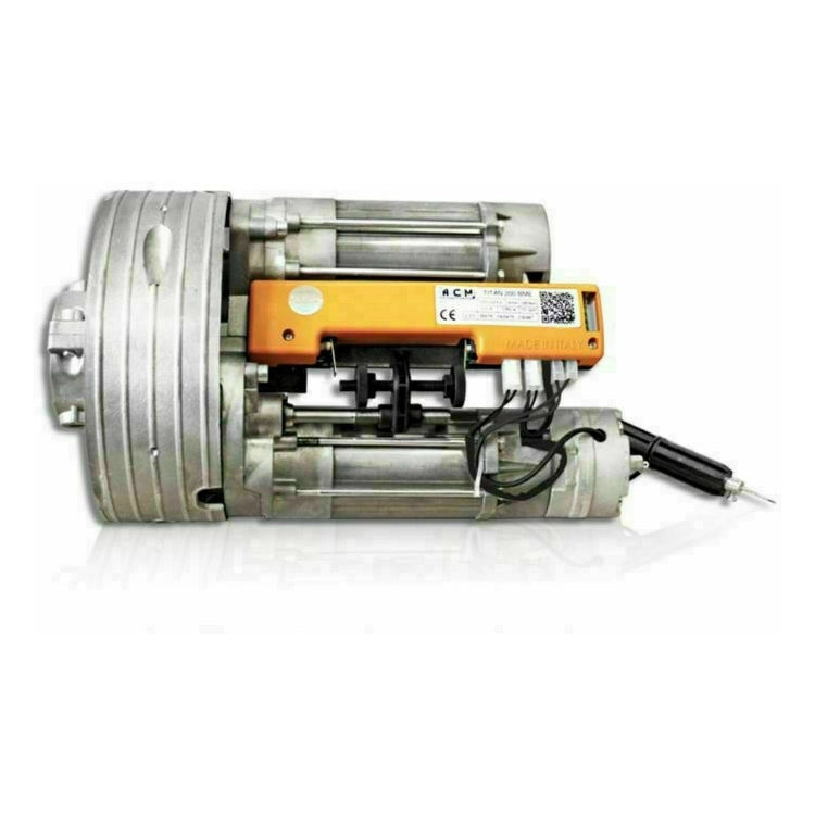 AUTOMAZIONE ACM DOPPIO MOTORE PER SERRANDA GARAGE ASSE 60 280KG CON ELETTROFRENO