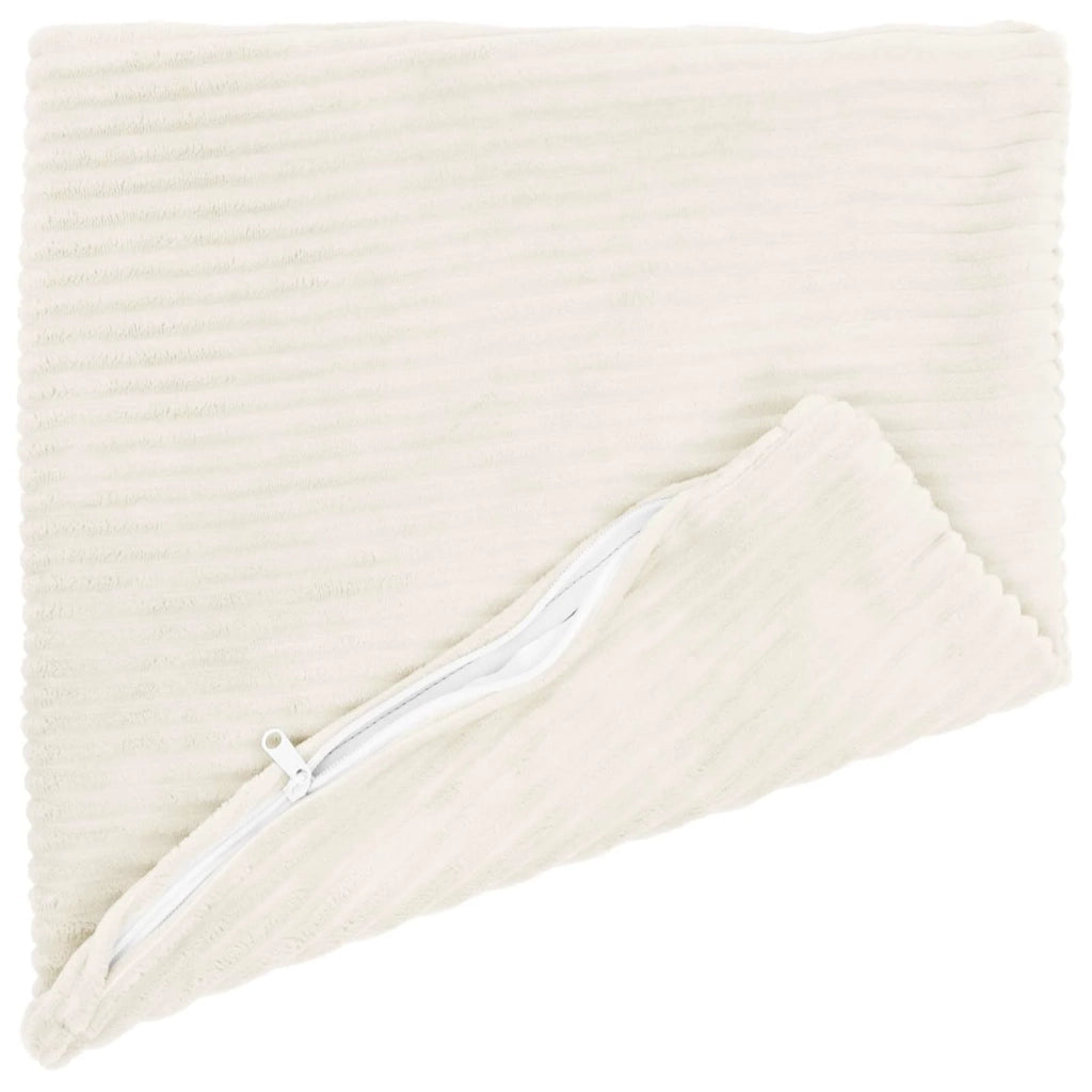 Federa 6 pcs HEERLEN Crema 40 x 40 cm corduroy 908450