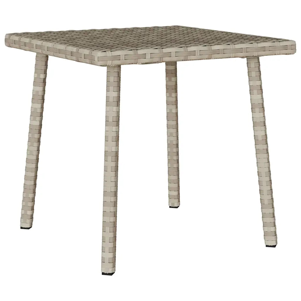 Tavolino da Giardino Rettangolare Grigio Chiaro 40x40x37 cm 4104049