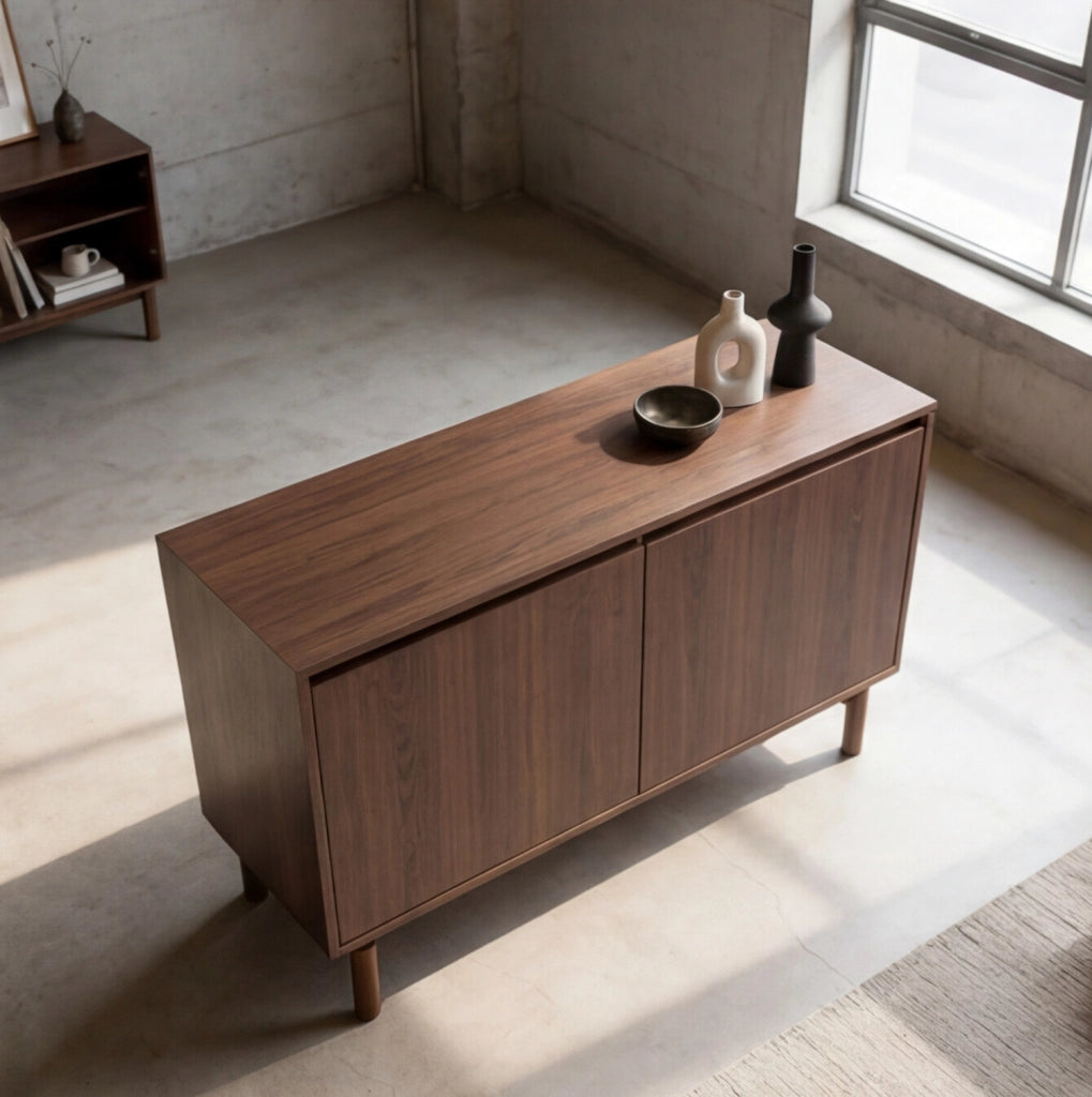 Tavolo buffet in legno scuro 120cm SARAH
