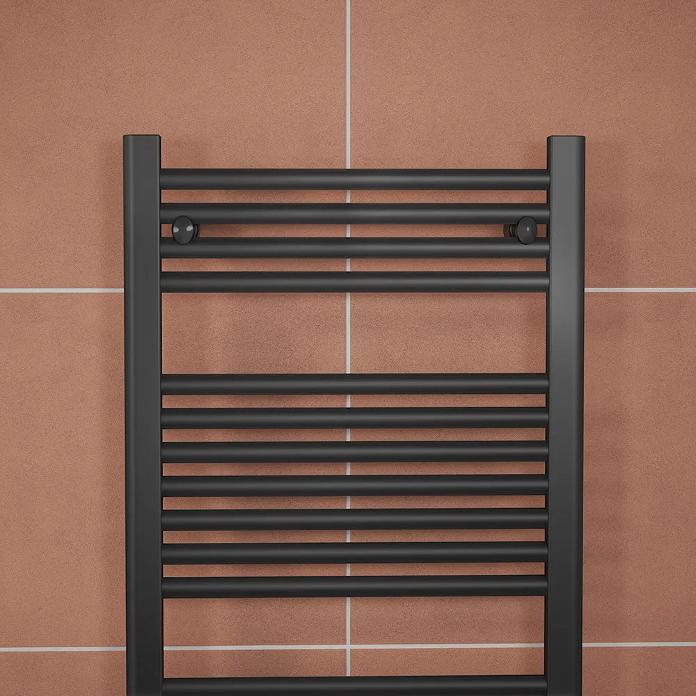 Termoarredo scaldasalviette 1200x500 nero opaco interasse 450 | Antares