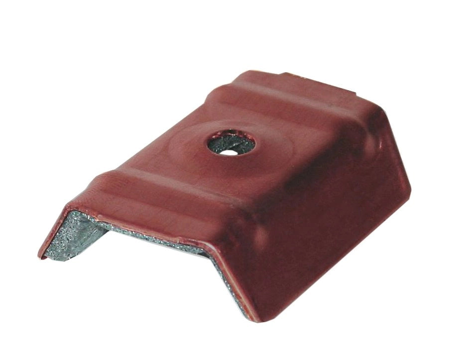 CAPPELLOTTO GRECA 25 mm 50x25x15h - Testa di moro - 100 pezzi
