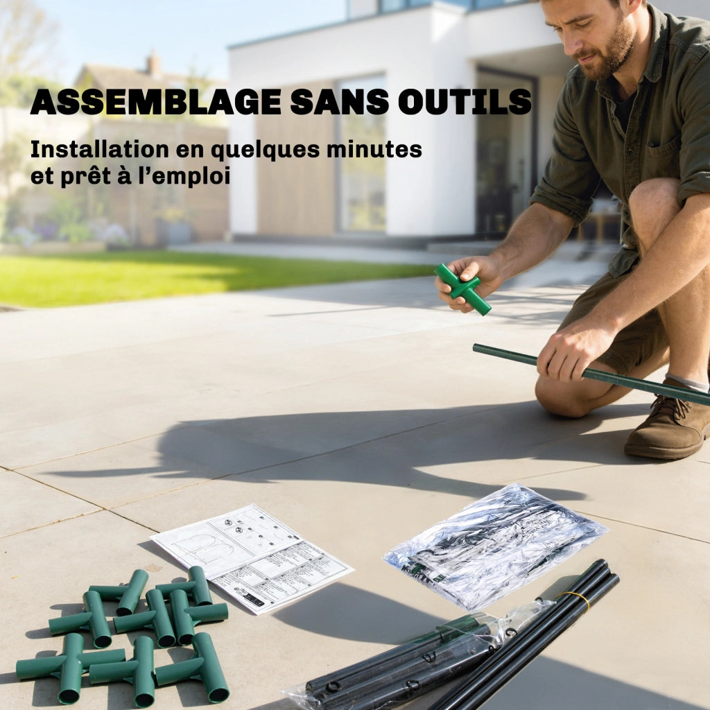 Serra Mini Portatile ¨C Xylo ¨C 68x50x70 cm Verde Scuro