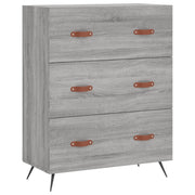 Cassettiera Grigio Sonoma 69,5x34x90 cm in Legno Multistrato CFW4038824