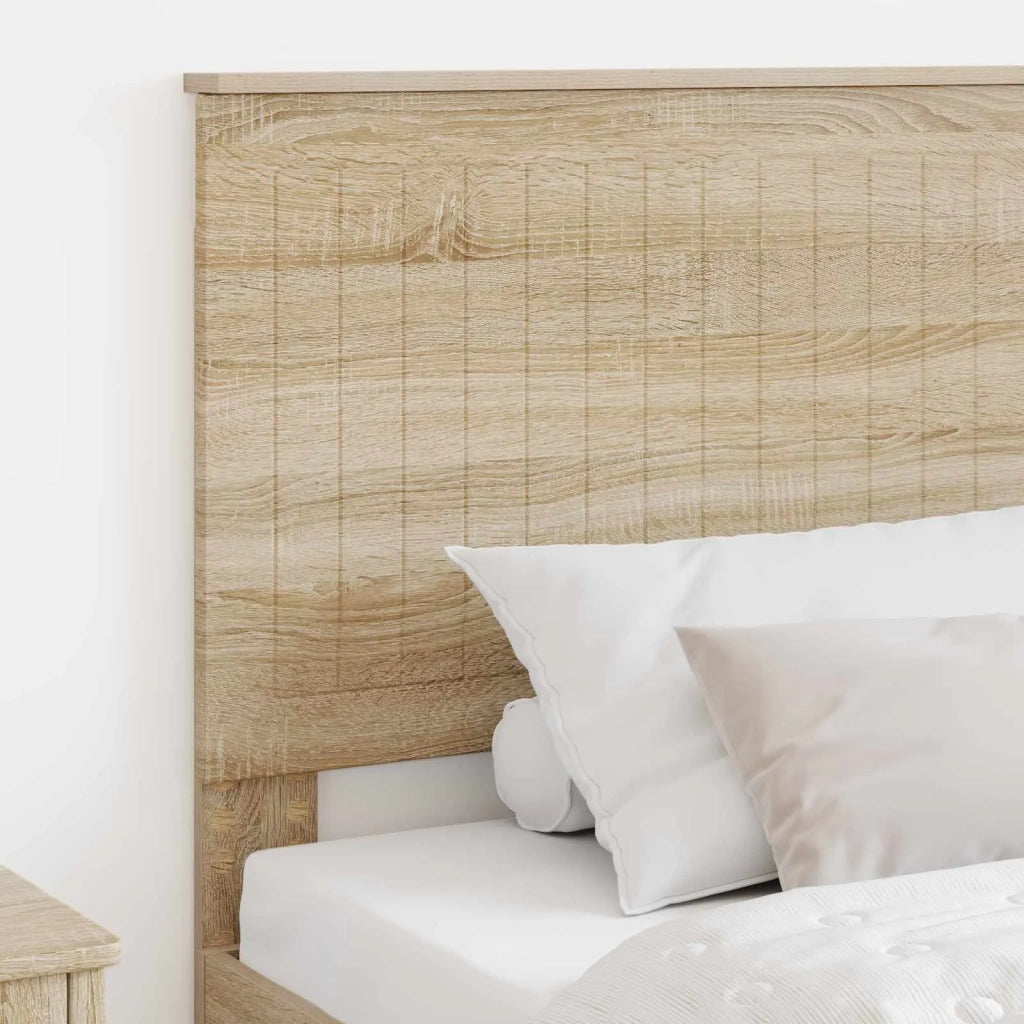 Testiera | Testata con Testiera | Testata Rovere Sonoma 100 cm Legno multistrato