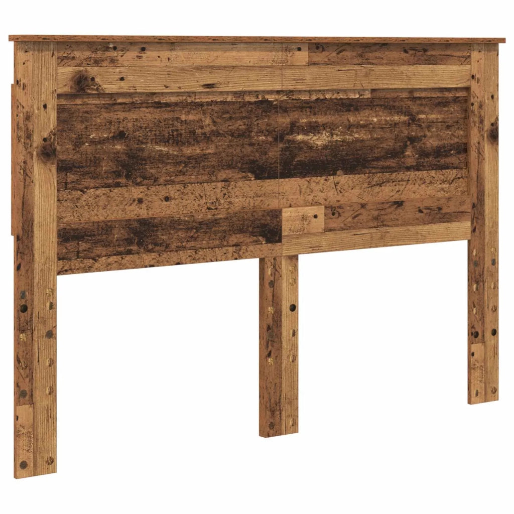 Testiera | Testata con Testiera | Testata Legno vecchio 140 cm Legno multistrato
