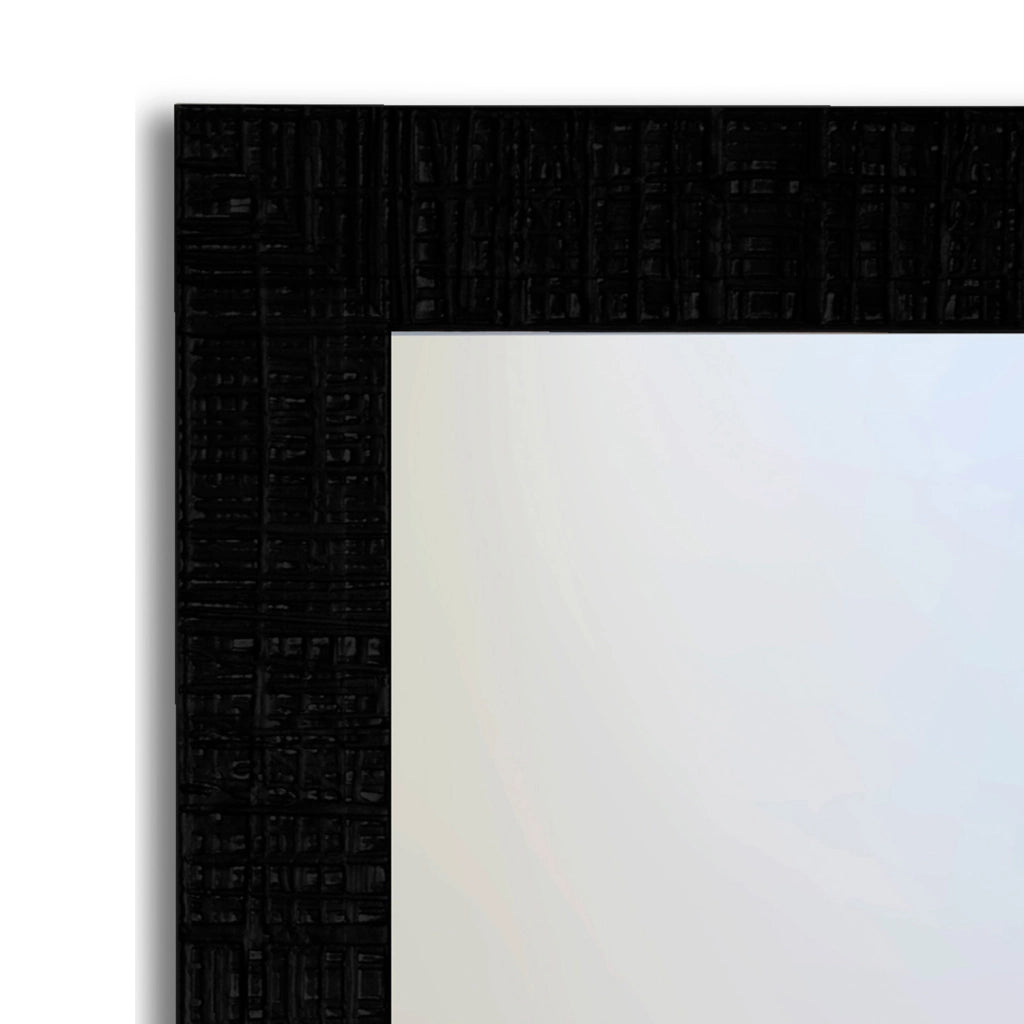 Specchio da parete DESIO nero