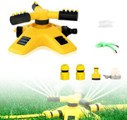Sistema di irrigazione 360° girevole - Aspiratore 12 fori - Sistema di irrigazione per giardino - Aspiratore per prato - Materiale ABS - Angolo regolabile
