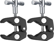 Maniglia universale per armi di sostegno con viti 1/4" e 3/8" con testa a sfera per lampade LED