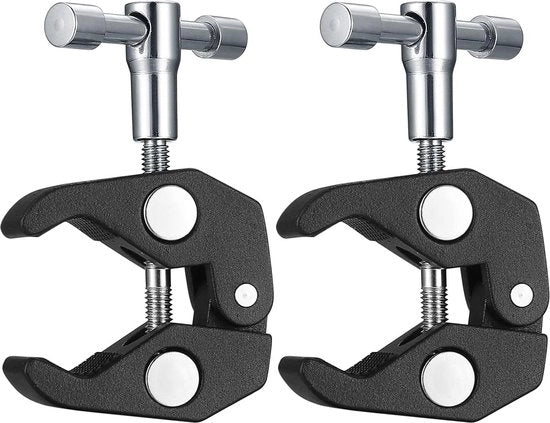 Maniglia universale per armi di sostegno con viti 1/4" e 3/8" con testa a sfera per lampade LED