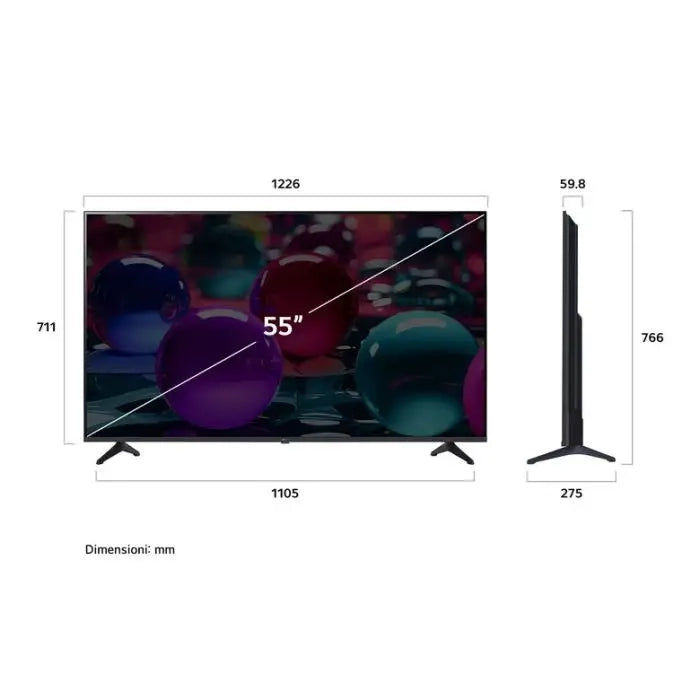 Smart TV LG 55" Serie UA73 Modello 55UA73006