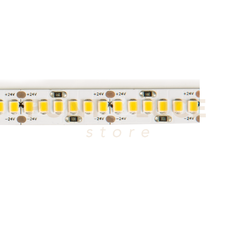 STRIP LED SMD 2835 240 LEDm - 50.000h 8 x 5000mm 15 Wm IP20 1450 lmm 3000 K