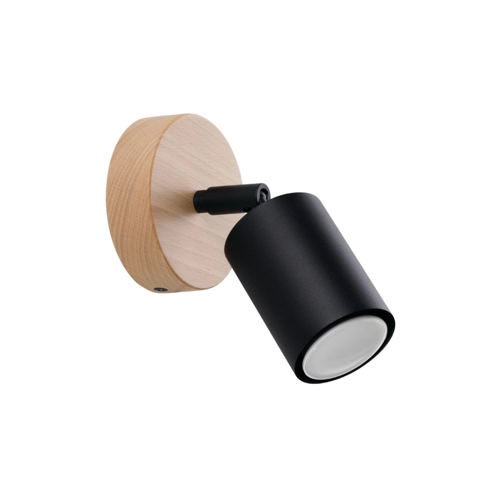 Lampada da parete VERDO nero